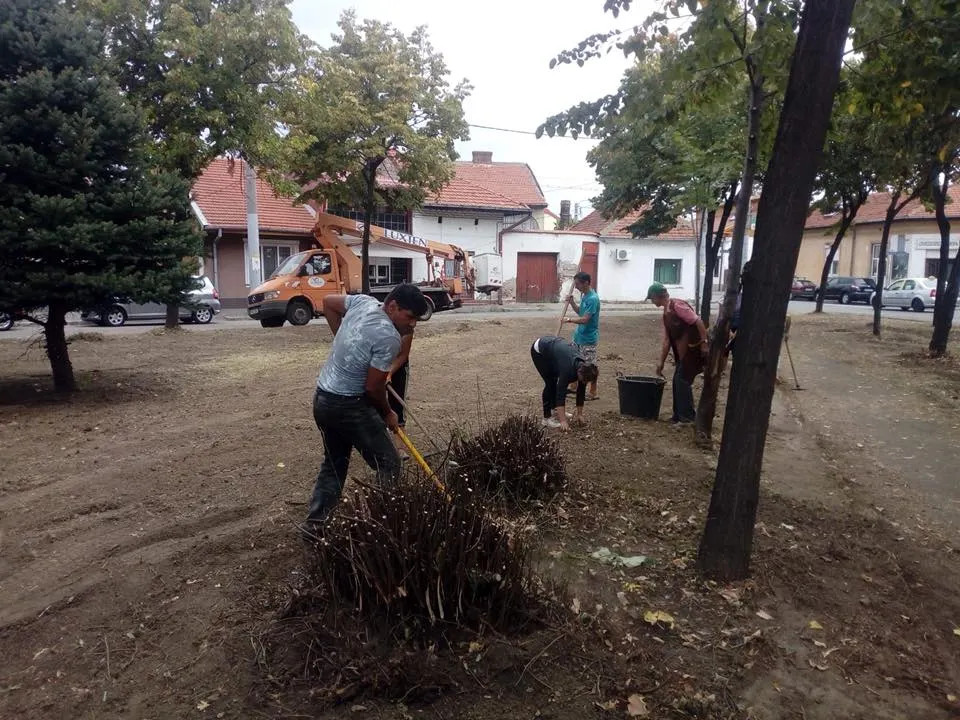 Au început lucrările de modernizare a “Parcului Nucilor”