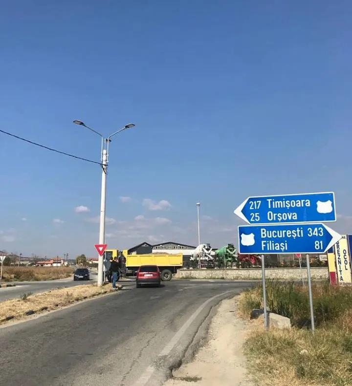 Compania Națională de Administrare a Infrastructurii Rutiere, somată să amenajeze un sens giratoriu