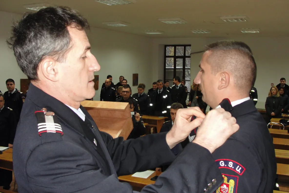 Avansări în grad la ISU Drobeta