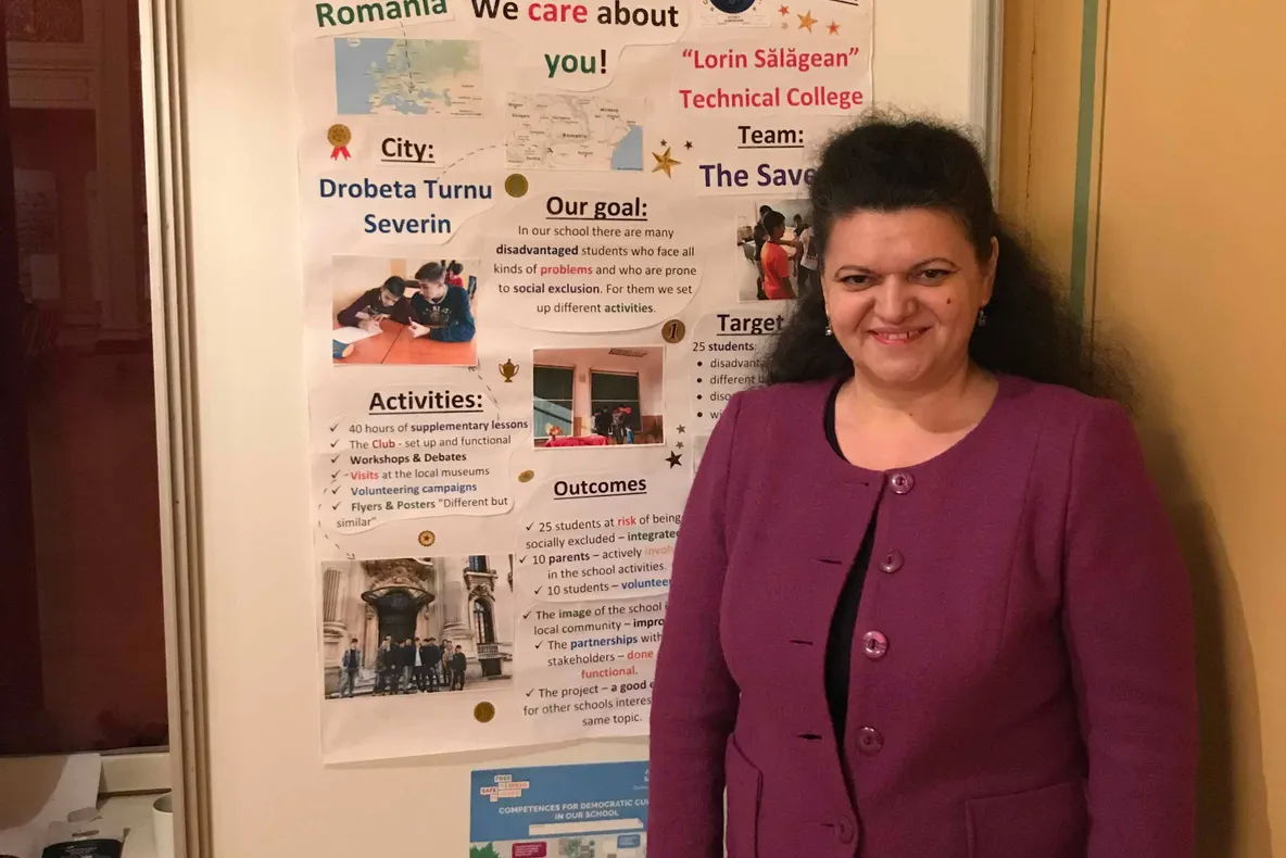 Un proiect educațional românesc este model de bune practici democratice în școli în Uniunea Europeană