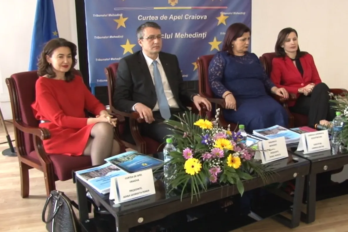 BILANȚ LA TRIBUNALUL MEHEDINȚI: CREȘTE NUMĂRUL CAUZELOR PENALE