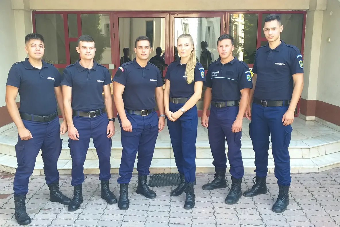 Studenți la Academia de Poliție “Alexandru I. Cuza”, în stagiu de pregătire la IPJ Mehedinți