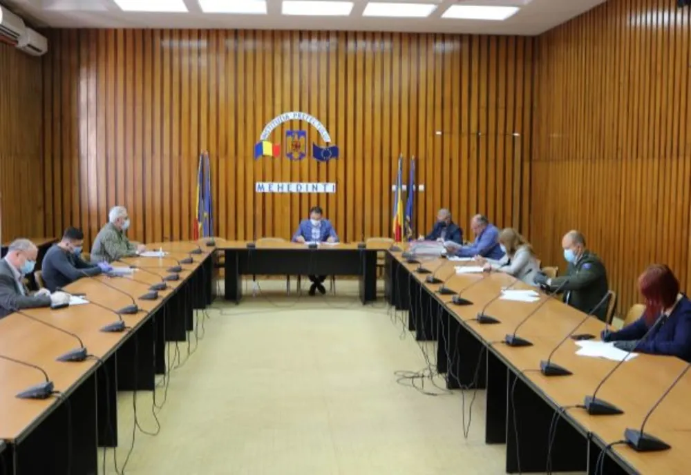 Ședință de fond funciar la Prefectura Mehedinți