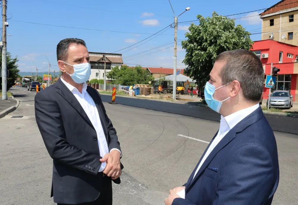 Lucrările pe bulevardul Tudor Vladimirescu au intrat în linie dreaptă