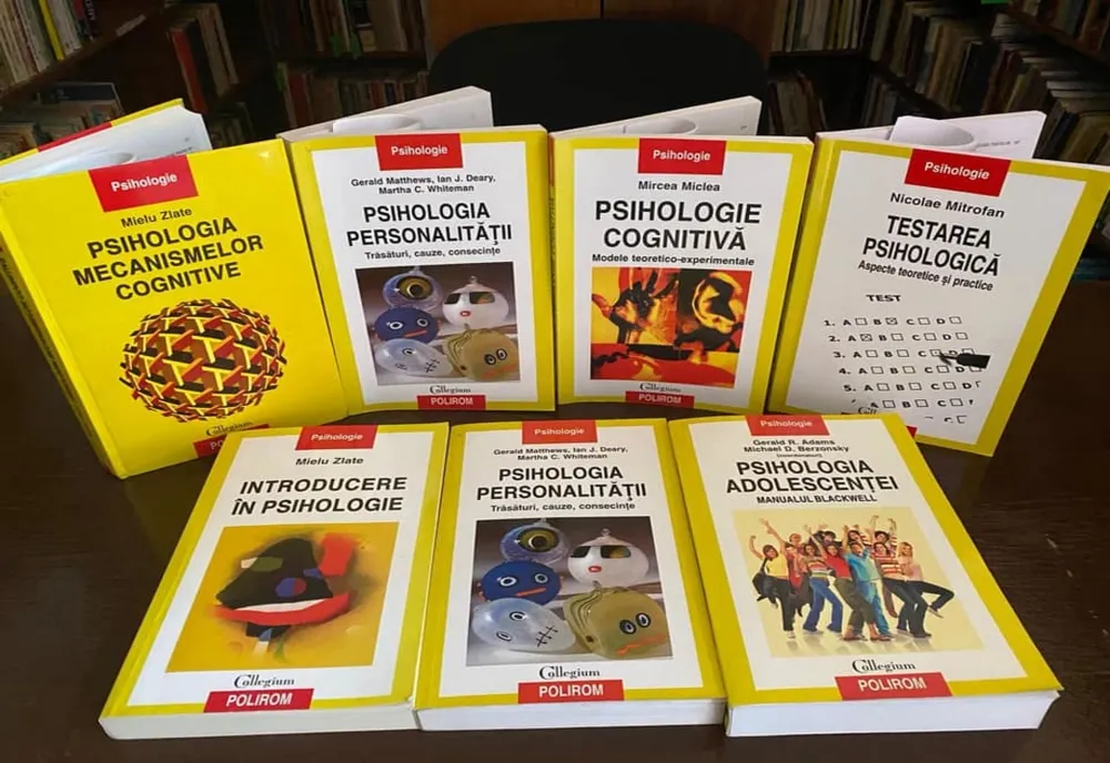 Noi cărți în domeniul psihologiei la Biblioteca Județeană 