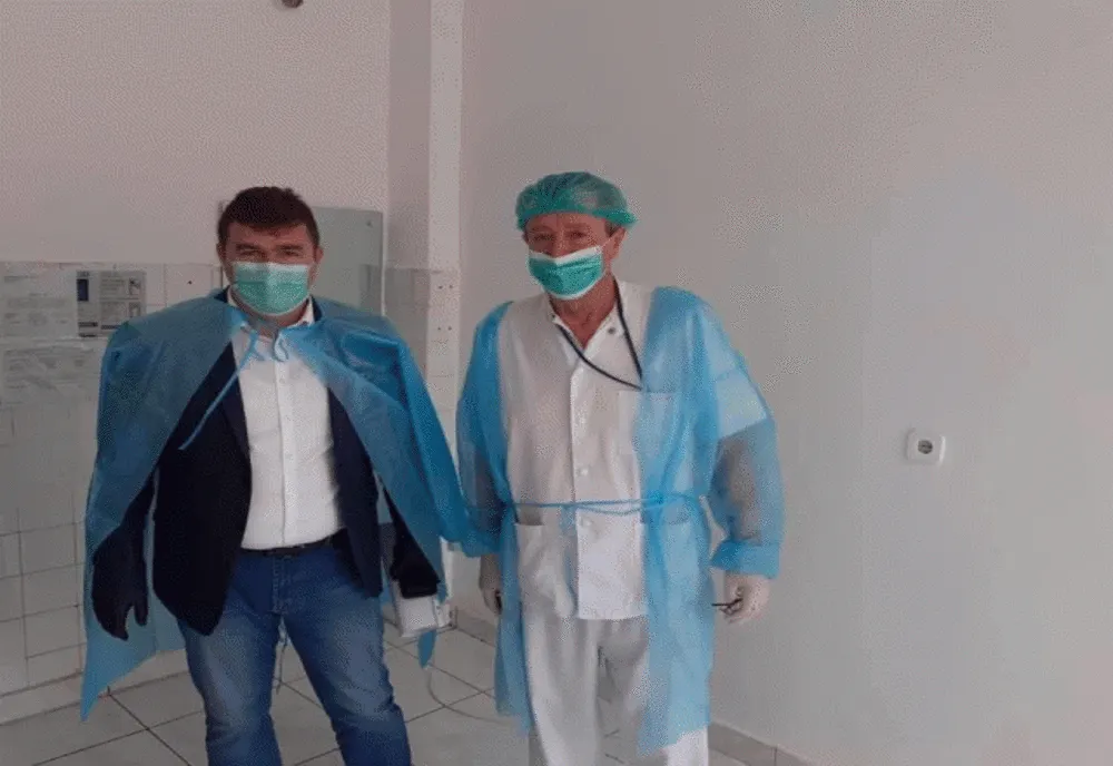 Focar coronavirus la Spitalul Județean din Drobeta Turnu Severin, condus de un medic pensionar 