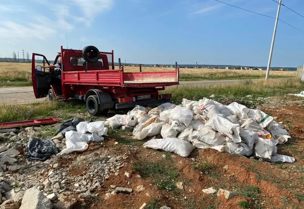 Automobilele folosite la transportul deșeurilor abandonate vor fi confiscate