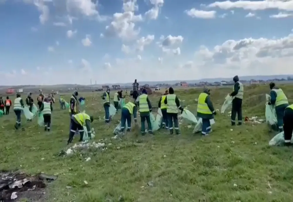 VIDEO Acțiune amplă de ecologizare în Severin