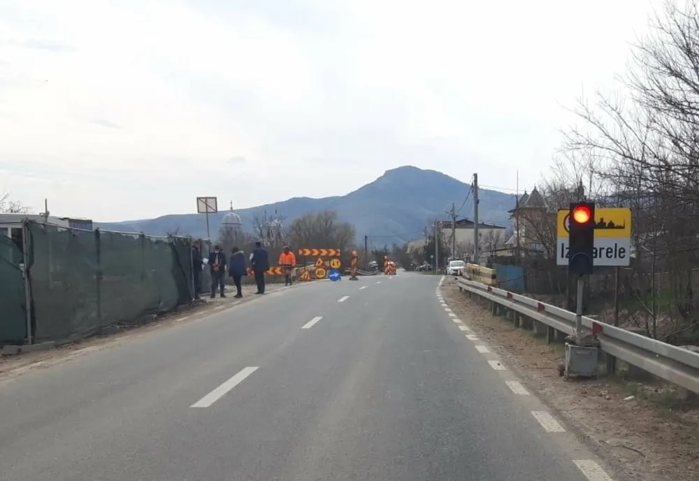 Lucrări pe DN 7, Râmnicu Vâlcea-Sibiu
