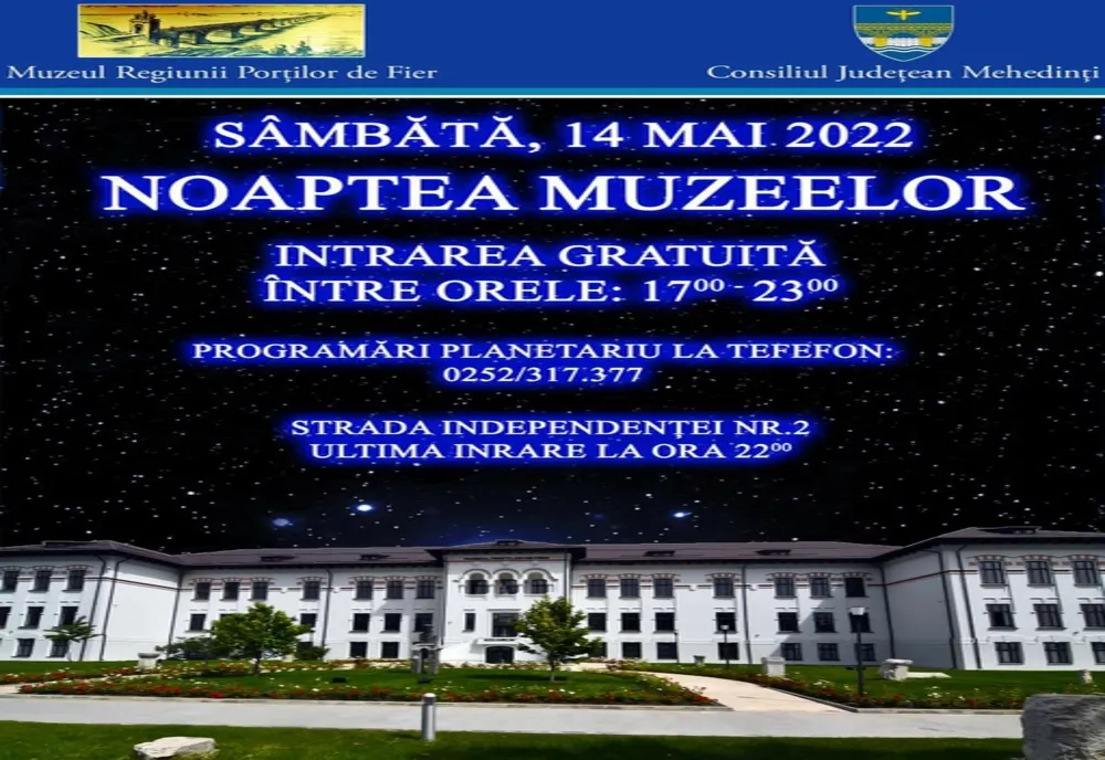Se apropie Noaptea Muzeelor. Ce se întâmplă în Severin