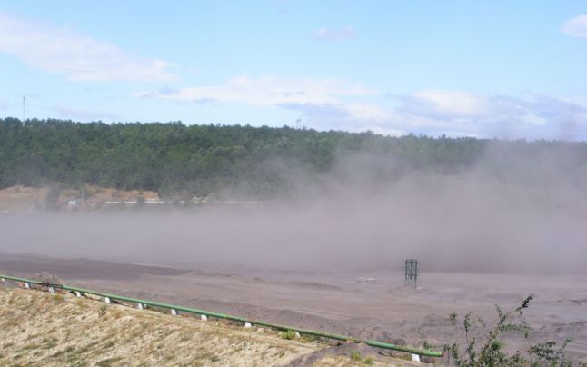 Poluare cu praf de cărbune de la Termo Halânga