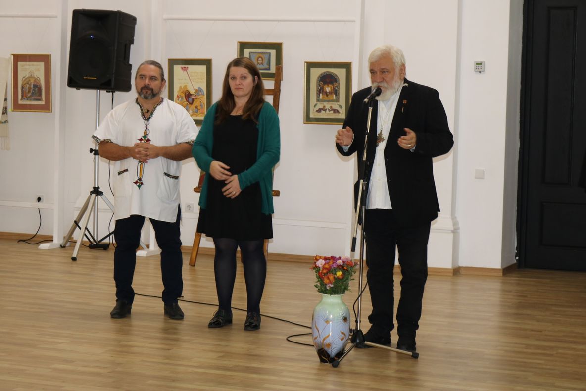 Vernisaj expoziție de artă sacră