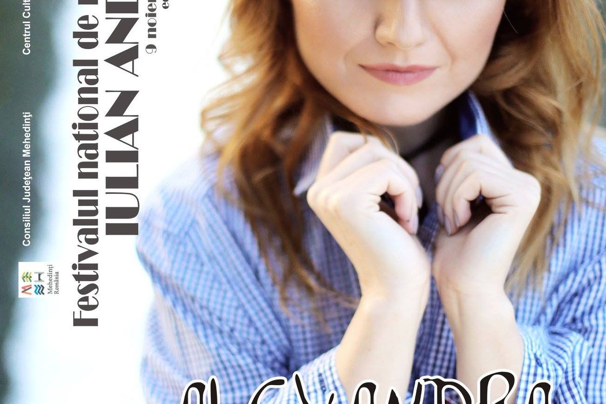 Alexandra Ungureanu va susține un concert la Festivalul Național de Muzică Ușoară “Iulian Andreescu” de la Severin