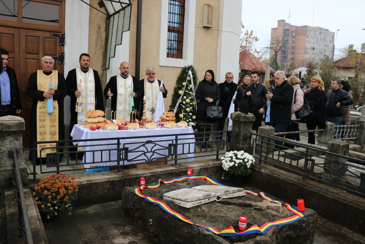 Slujbă de pomenire în memoria lui Teodor Costescu și I.Gh. Bibicescu