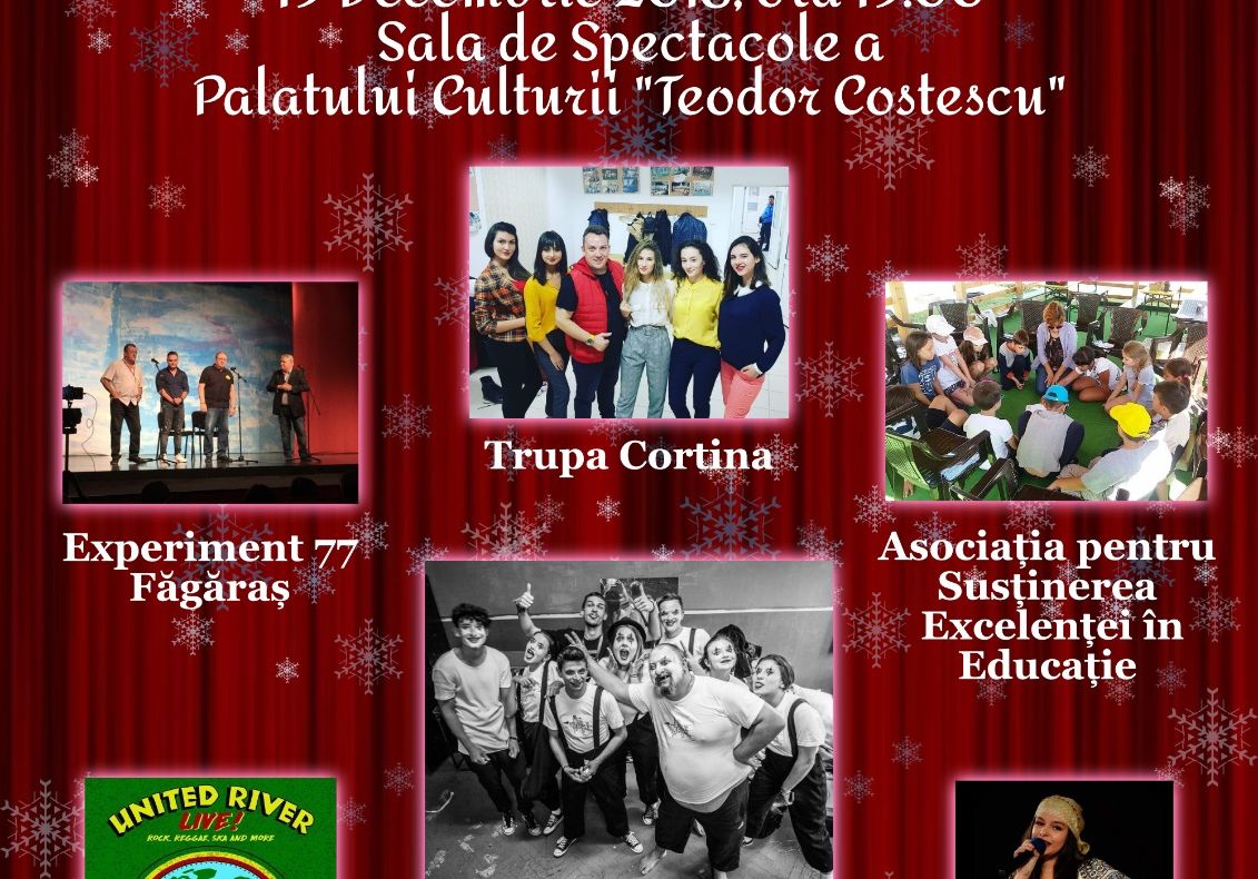 Spectacol de varietăți „Merry Christmass! Ha ha ha!”, marca Cavalerii Râsului