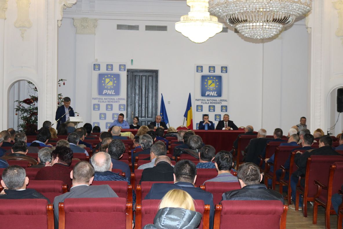 Partidul Național Liberal Mehedinți a făcut bilanțul activității pe anul 2018