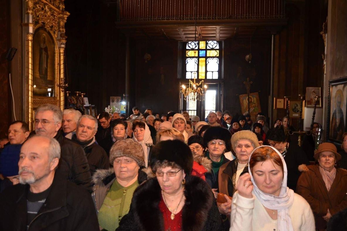 Hram la Biserica Grecescu, fosta catedrală a Severinului