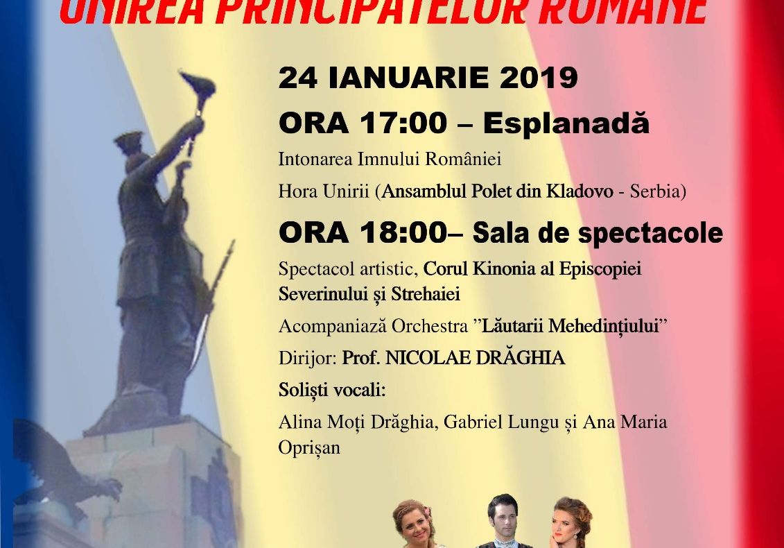 Spectacol de Ziua Unirii Principatelor Române la Turnu Severin