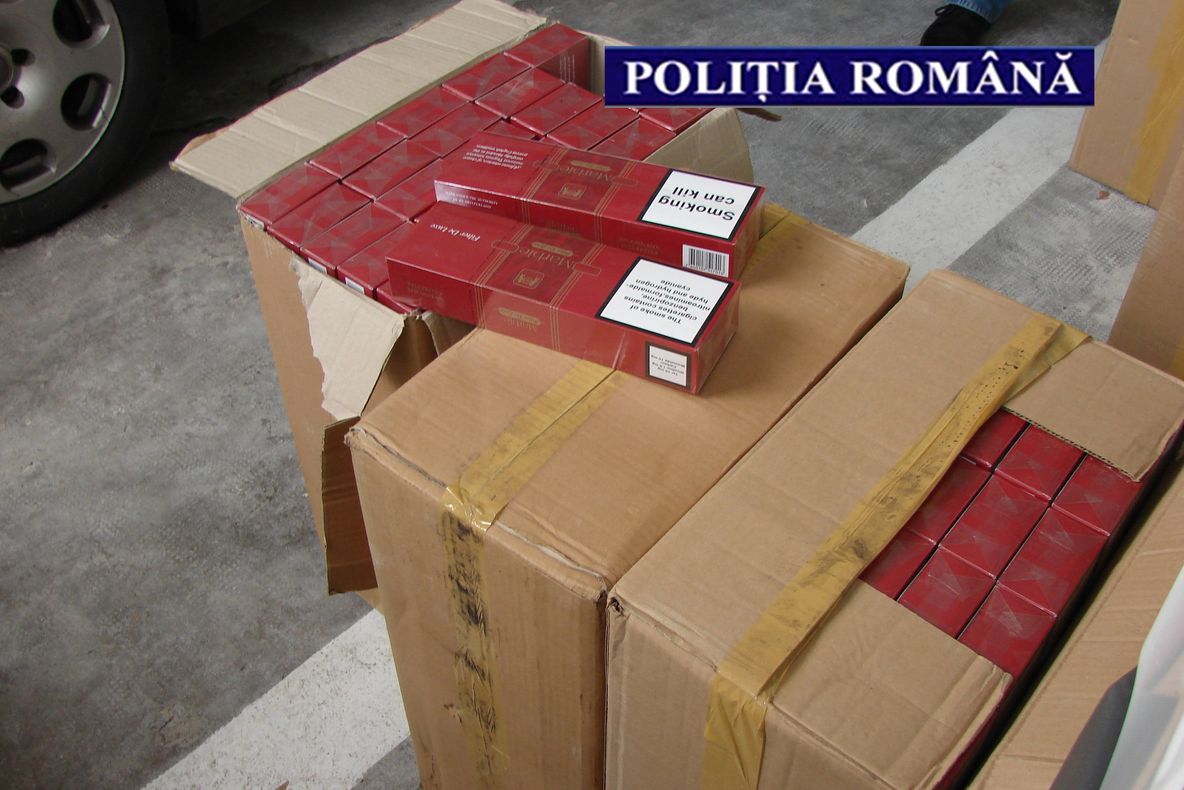 Sechestru pe bunurile unor contrabandiști de țigări din Turnu Severin