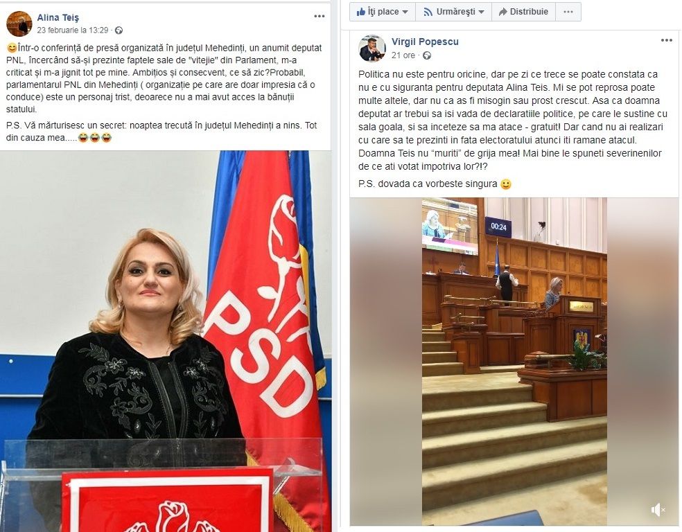 DECLARAȚII POLITICE CU SALA GOALĂ
