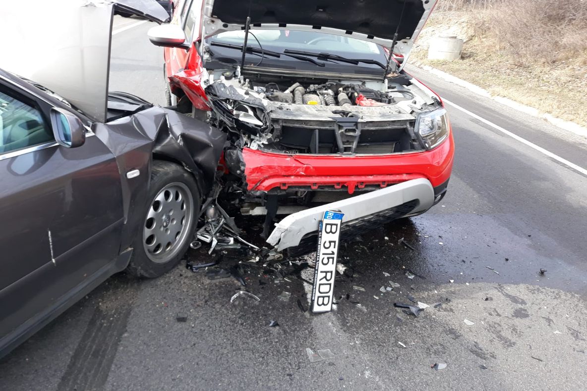 Accident pe DN6, pe raza localității Prunișor