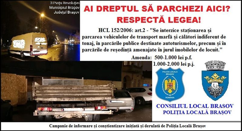 Parcarea în centrul Severinului taxată cu 2 lei pe oră