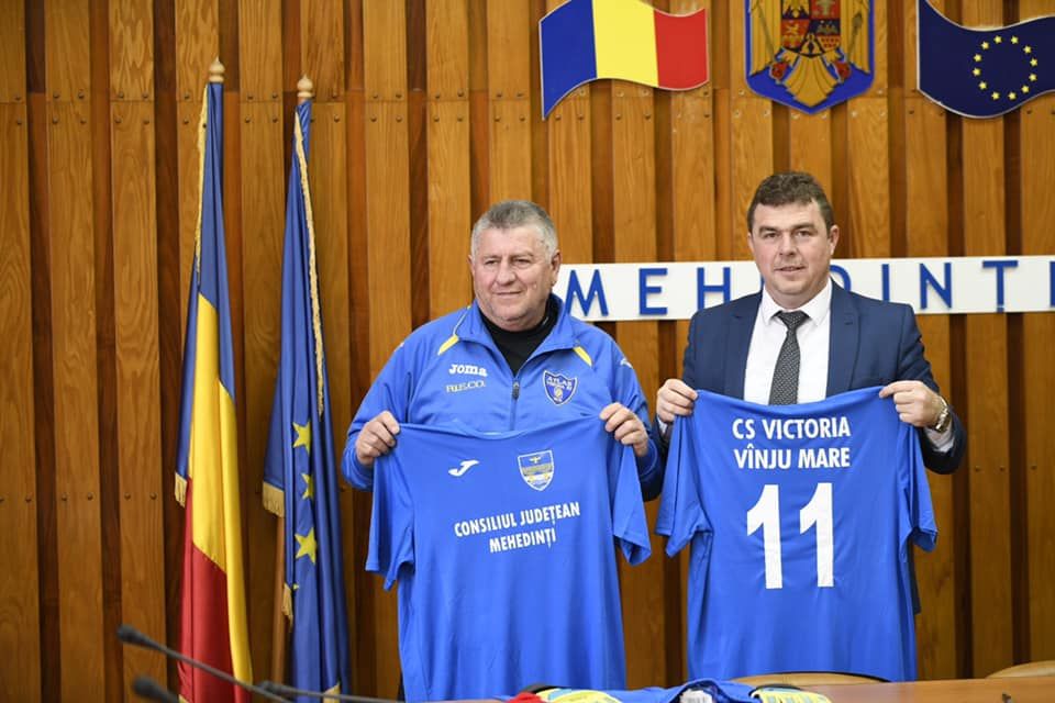 AJUTOR PREȚIOS PENTRU FOTBALUL MEHEDINȚEN