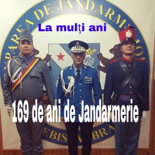 Final de stagiu de practică la Jandarmeria Mehedinți