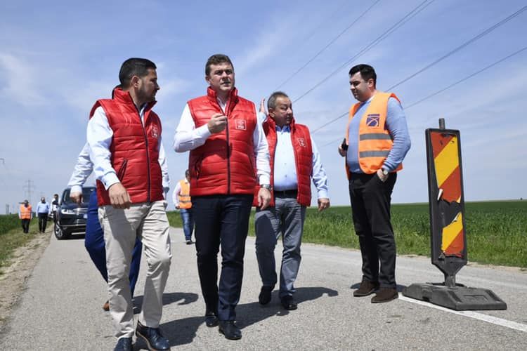 PSD Mehedinți în campanie electorală alături de ministrul Transportului