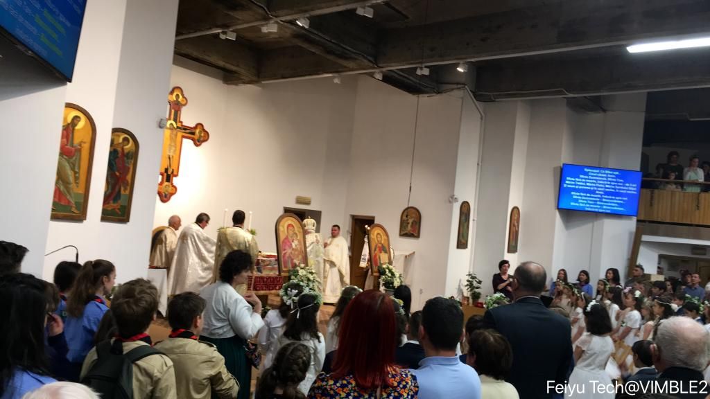 Resfinţire de biserică în Bârlogeni, filie a parohiei Stângăceaua