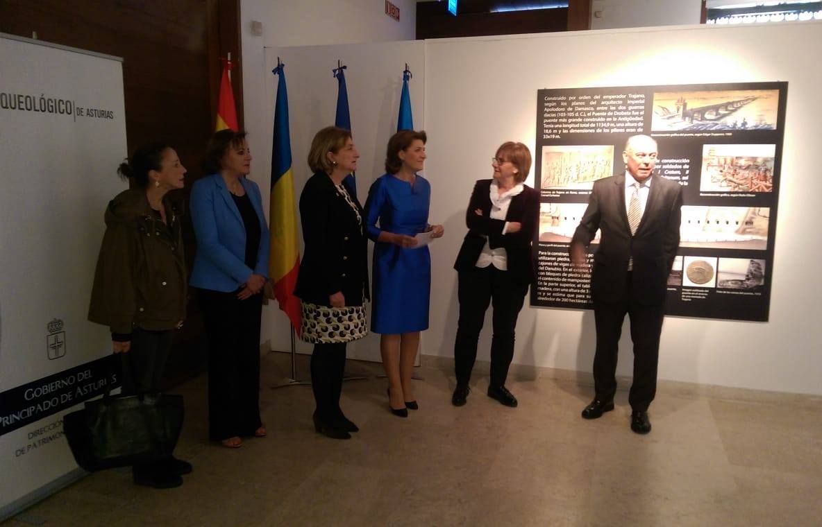 Muzeul Regiunii Porților de Fier, expoziție la Muzeul de Arheologie din Asturias - Spania