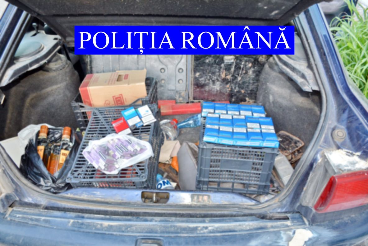 Reținut pentru furt de țigări dintr-un magazin