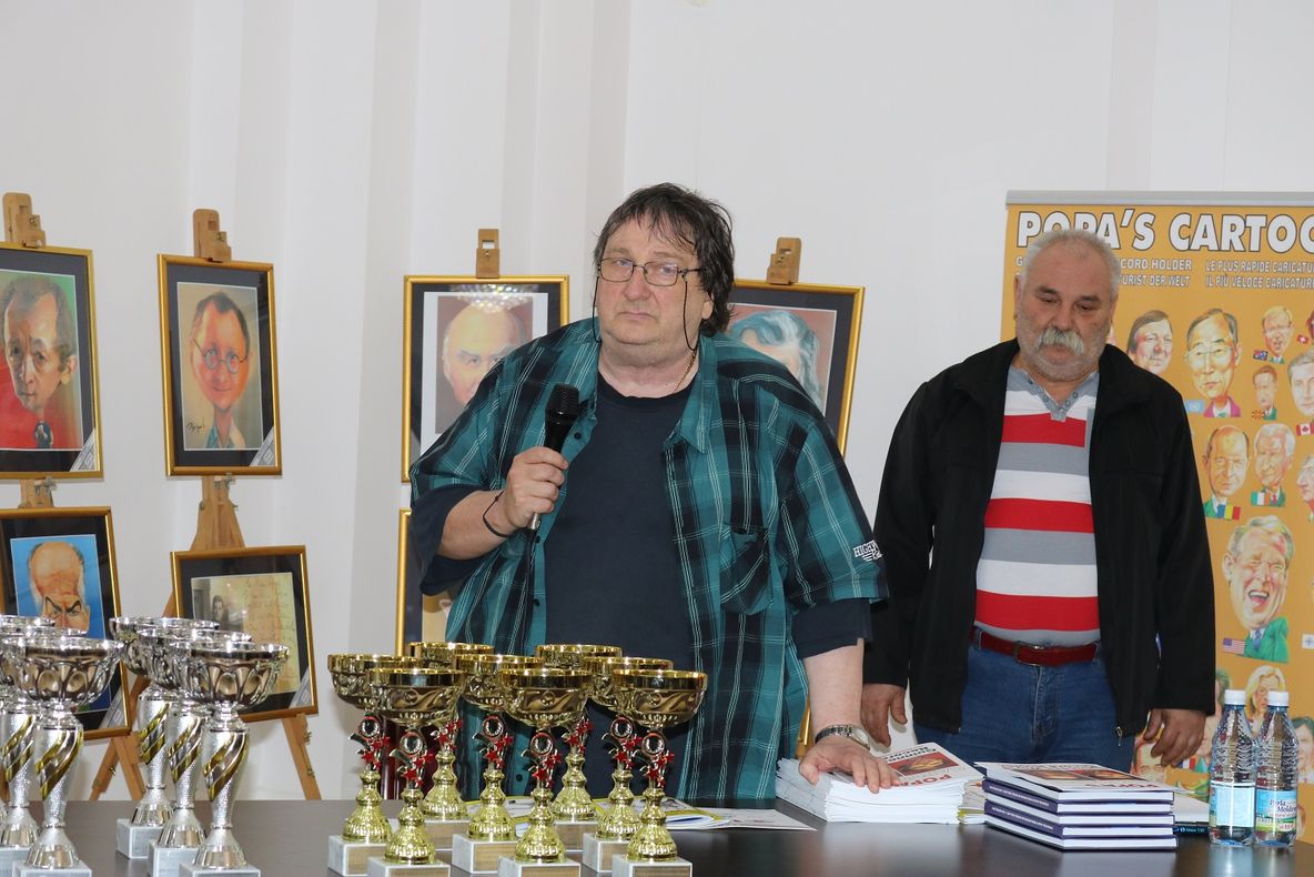 CARICATURISTUL ȘTEFAN POPA POPA’S, REPUDIAT DE AUTORITĂȚILE LOCALE DIN SEVERIN