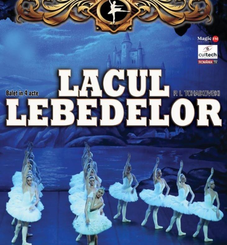 Lacul Lebedelor, cel mai apreciat balet al tuturor timpurilor, pe scena Palatului Culturii Teodor Costescu