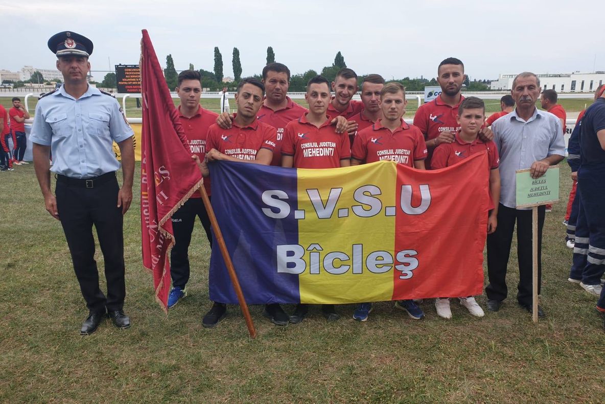 SVSU Bâcleş, vicecampion naţional al Concursurilor Profesionale ale Serviciilor Voluntare şi Private pentru Situații de Urgenţă