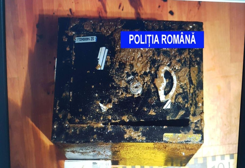 A fost prins autorul furtului unui seif din Baia de Aramă