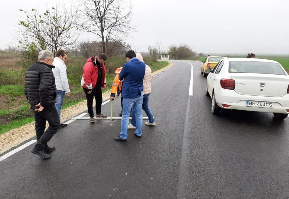 S-AU FINALIZAT LUCRĂRILE PE DJ562, ÎNTRE GEMENI ȘI LIMITA CU JUDEȚUL DOLJ