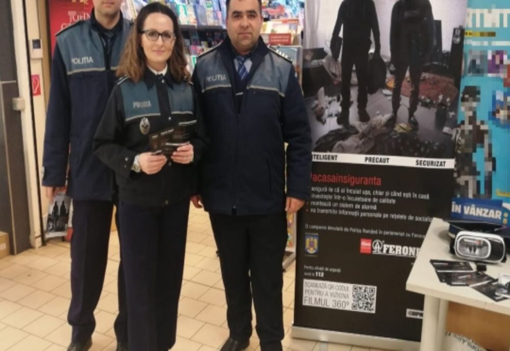 Campanie de prevenire a furturilor din locuințe