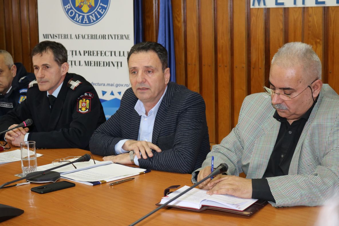 Comitet Județean pentru Situații de Urgență, pe tema gripei