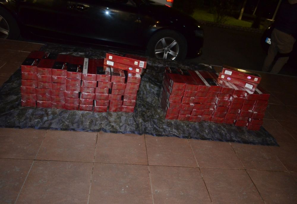 Contrabandiștii nu stau nici pe vreme de pandemie. Polițiștii de frontieră au confiscat țigări în valoare de 15.000 lei