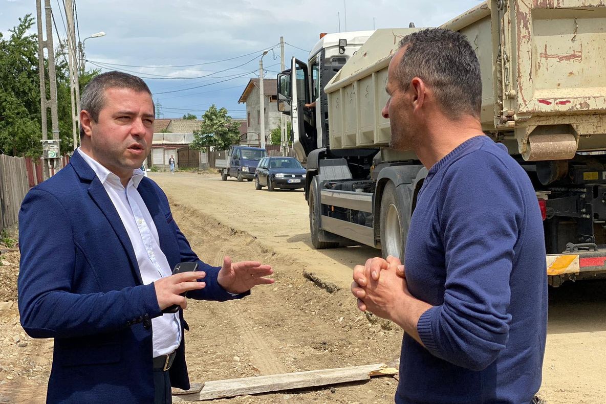 Lucrări de modernizare în zona Walter Mărăcineanu