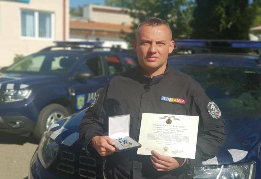 Un mehedințean decorat de Armata Statelor Unite