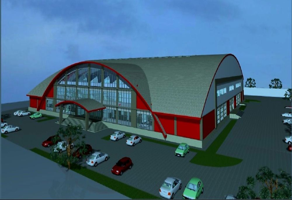 Cea mai nouă Sală de Sport din România în lucru