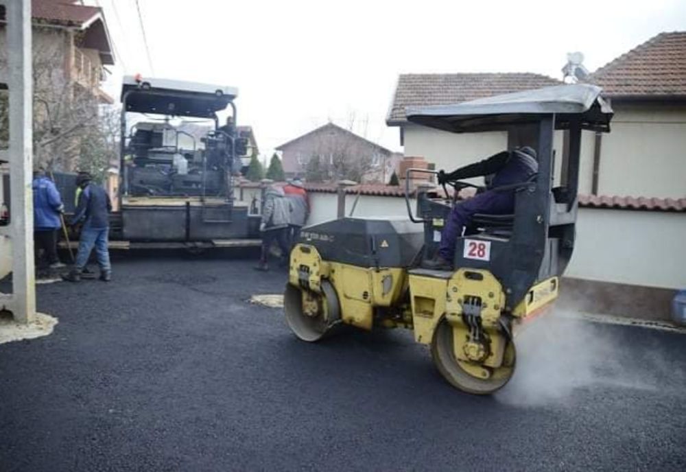 Lucrări de reabilitare pe străzile Victor Daimaca, Alunului și Fraternității