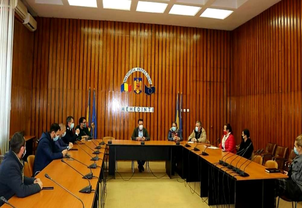  Mehedinți: Se caută soluții de diminuare a riscului de infectare cu noul coronavirus