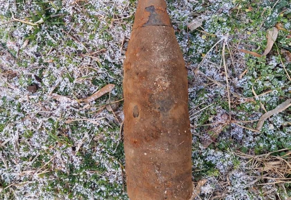 Muniție descoperită de către cetățeni