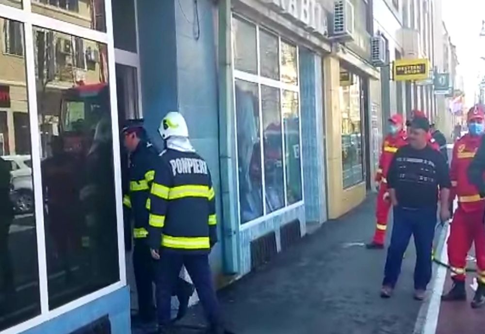 Incendiu la sediul PSD Severin