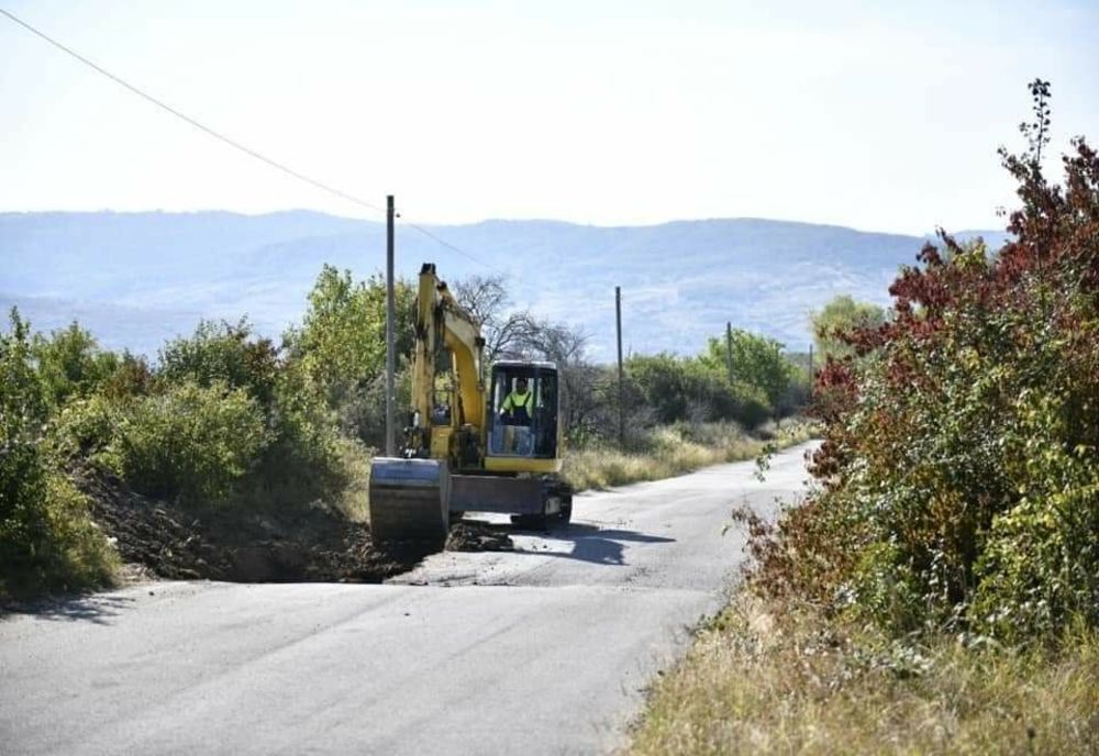 Drumul leagă orașul Severin de 4 localitătlți aproape gata. Lucrările sunt realizate cu fonduri europene 