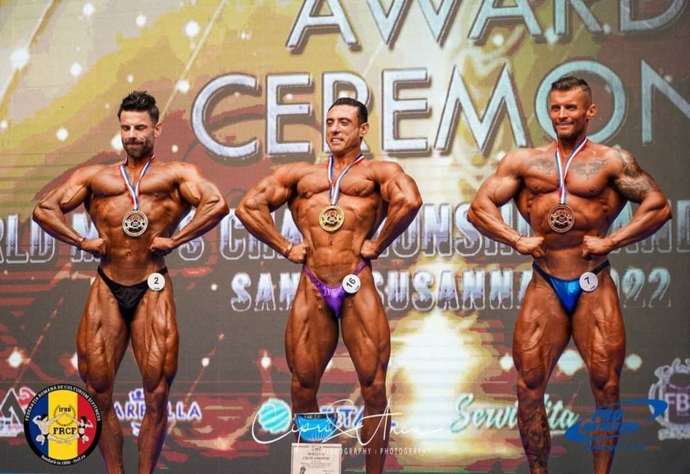 Sportivul Albert Mufturel din Mehedinți a fost premiat la Campionatul Național de Culturism și Fitness