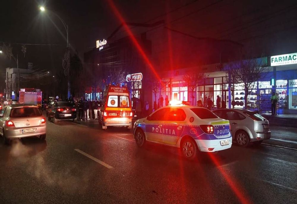 Incident rutier în lanț în Drobeta Turnu Severin